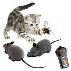 צעצוע עכבר אלחוטי לשחק עם החתול